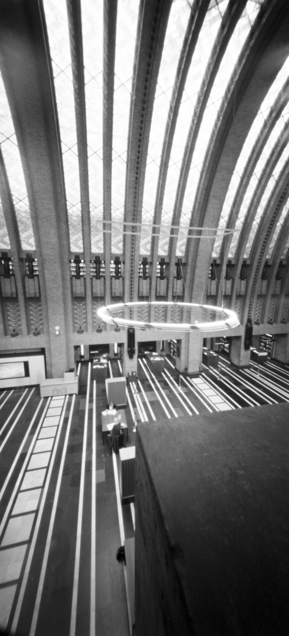 Hall of central library (vertical)