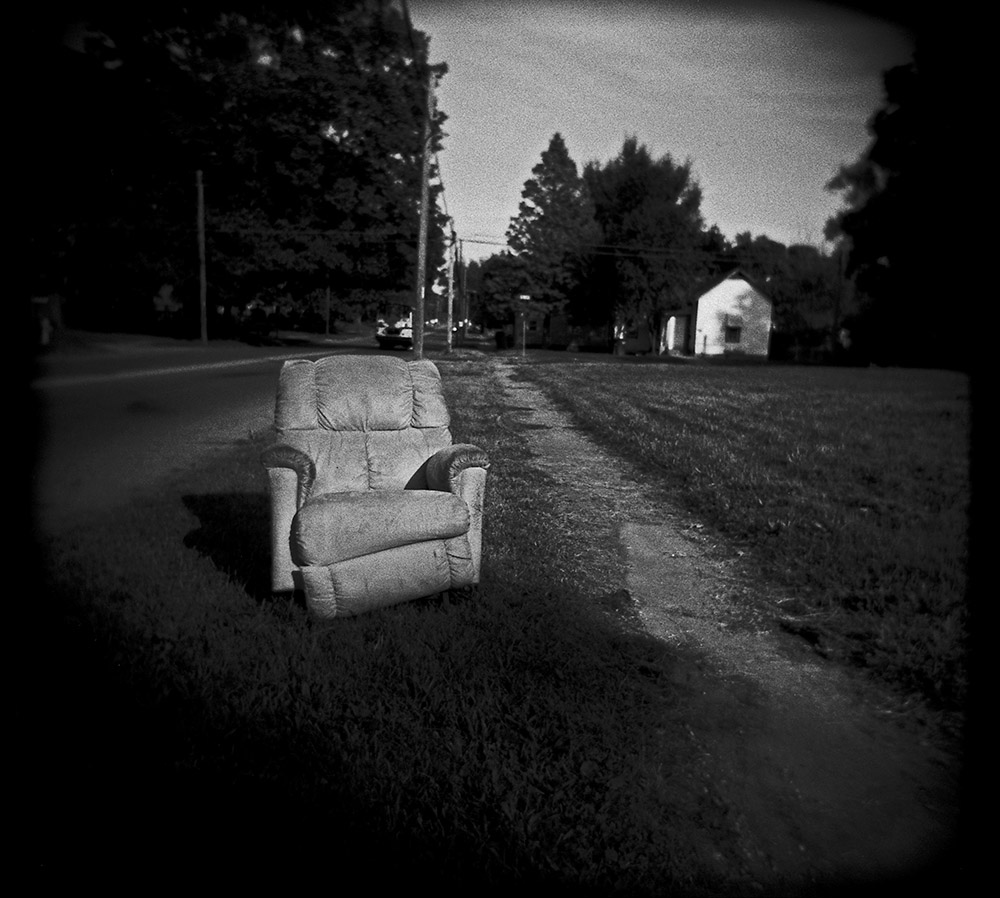 Chair and Empty Lot