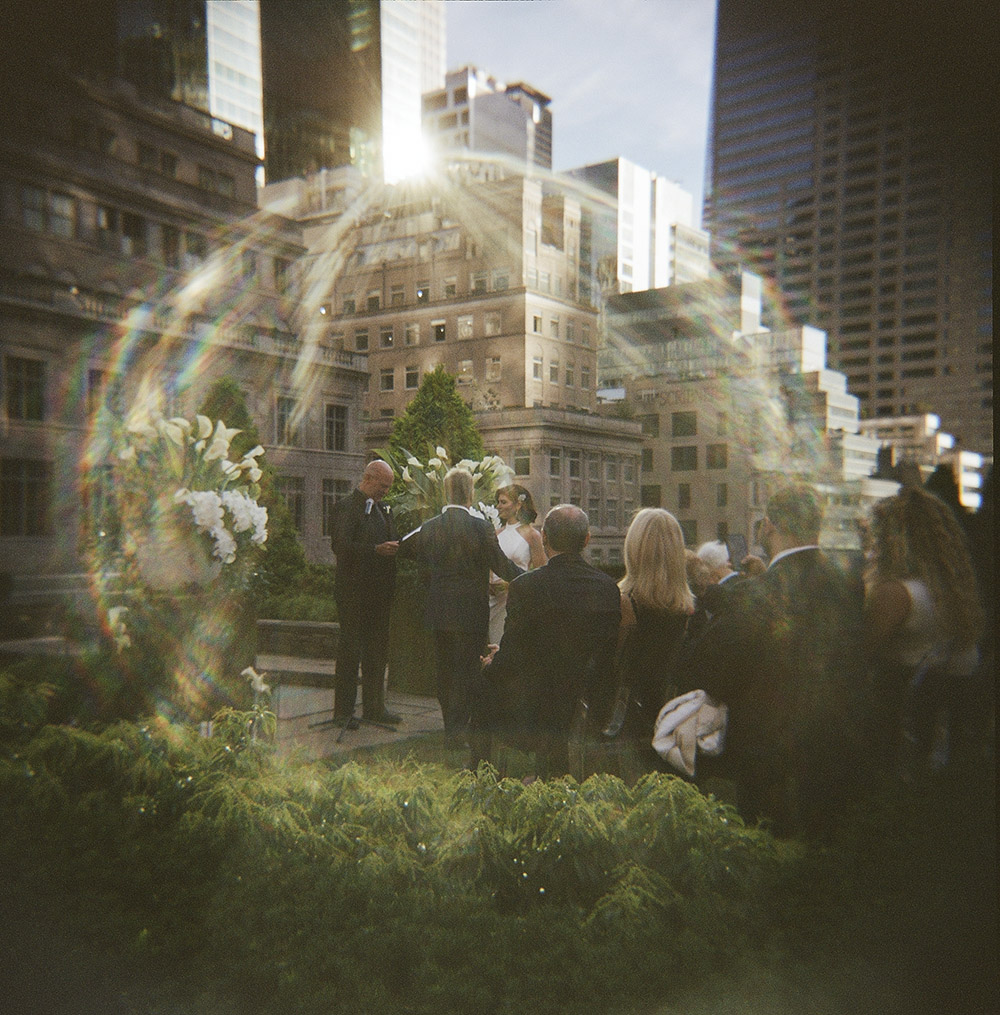 Rockefeller Center Rooftop Wedding