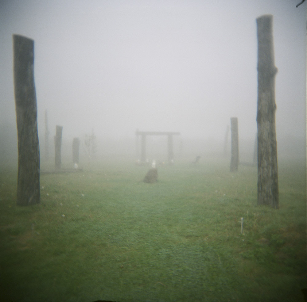 Moonhenge in the Fog