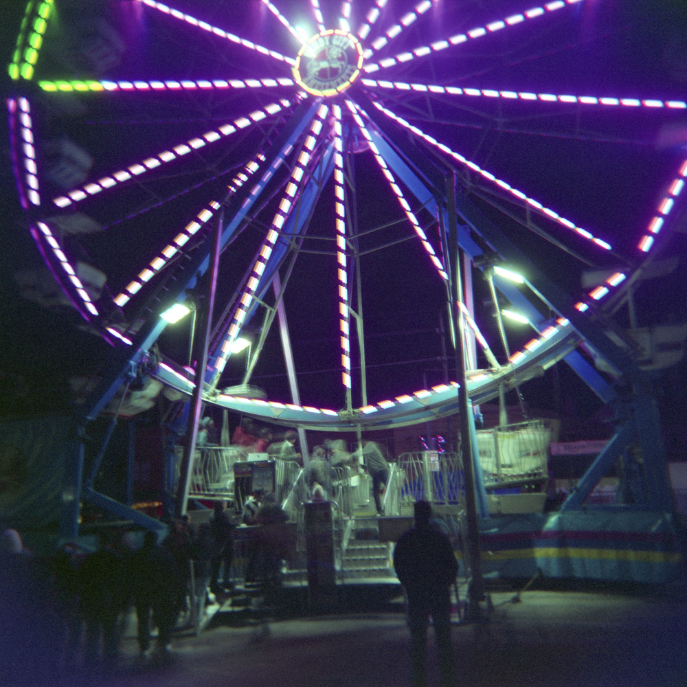Figure and Ferris Wheel