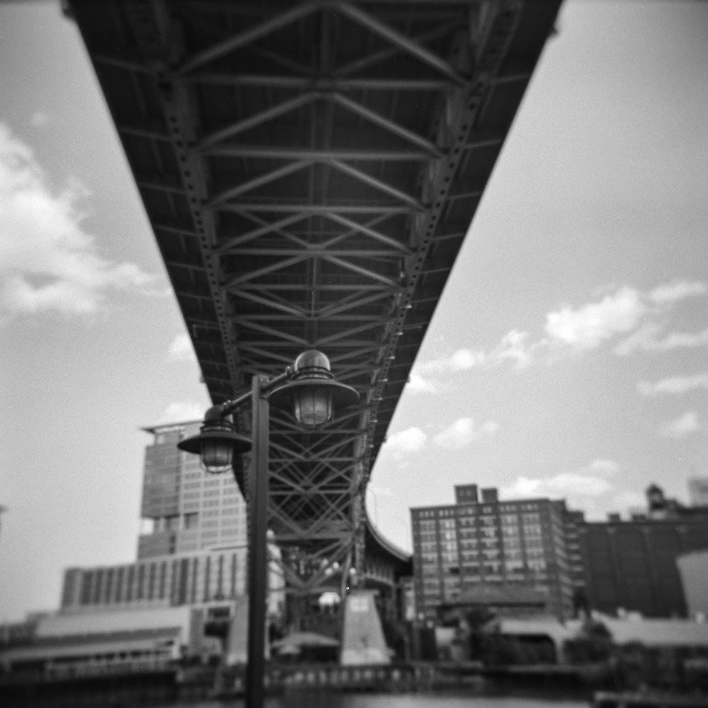 Under the bridge