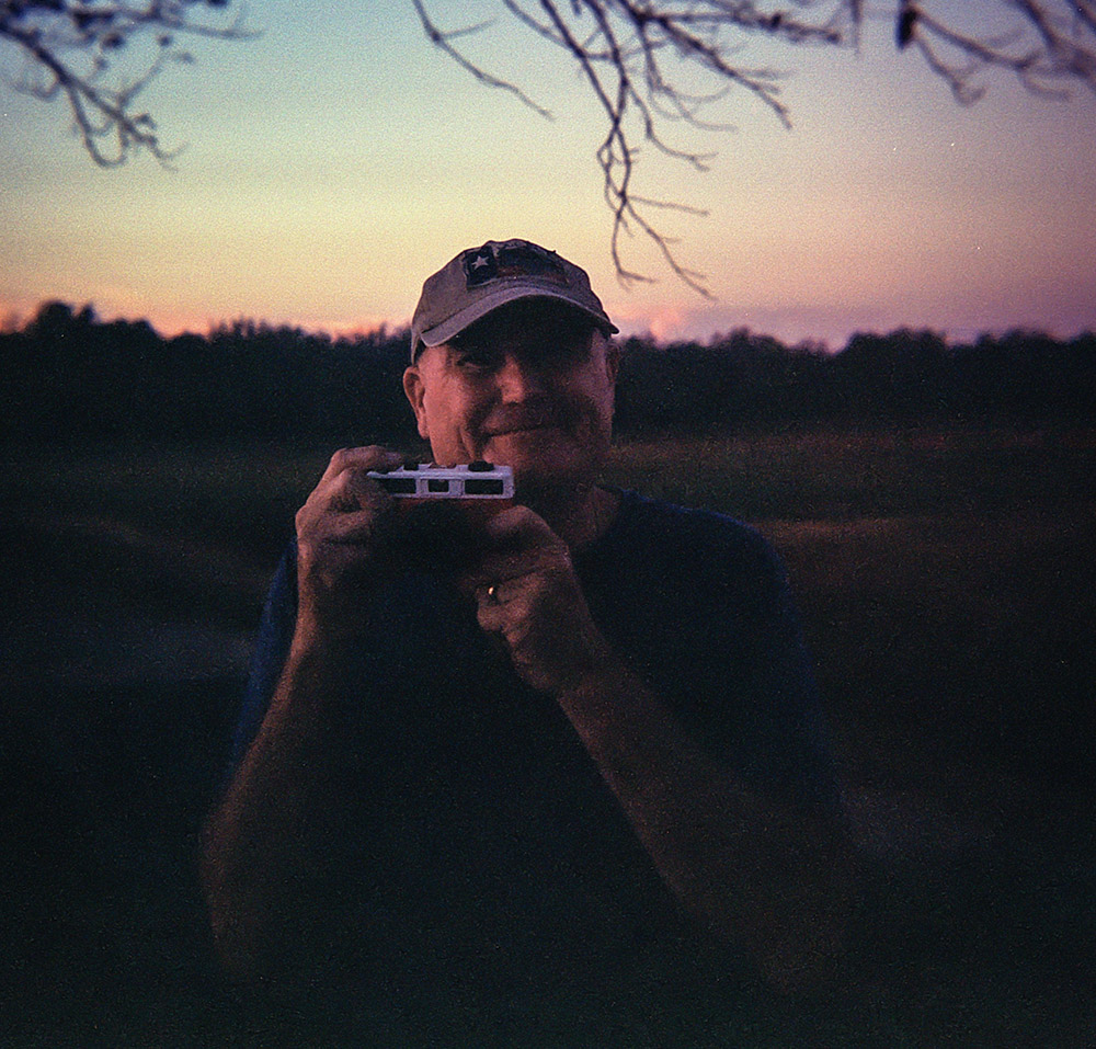 Husband with Holga!