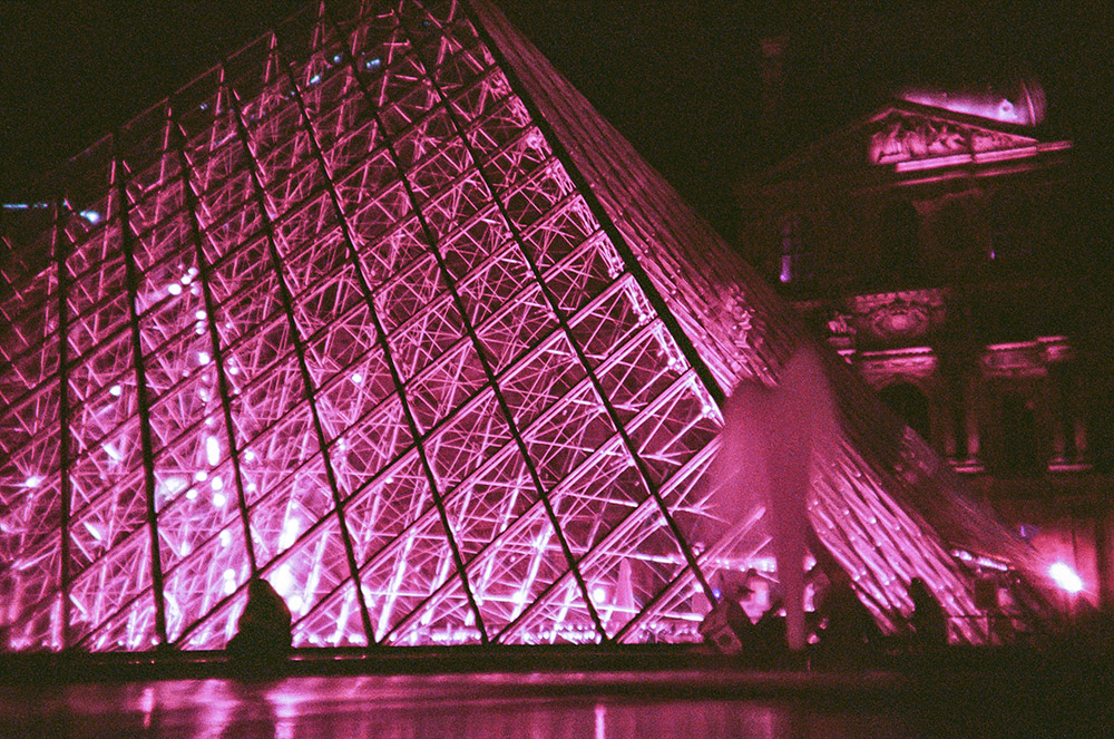 The Louvre at Night 