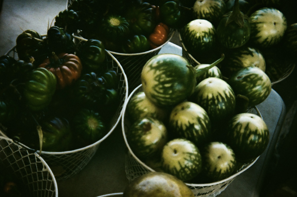 Egg Plants at the Farmers Market 