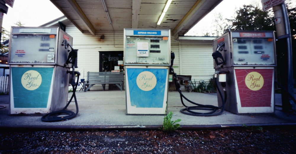 The Rex gas station