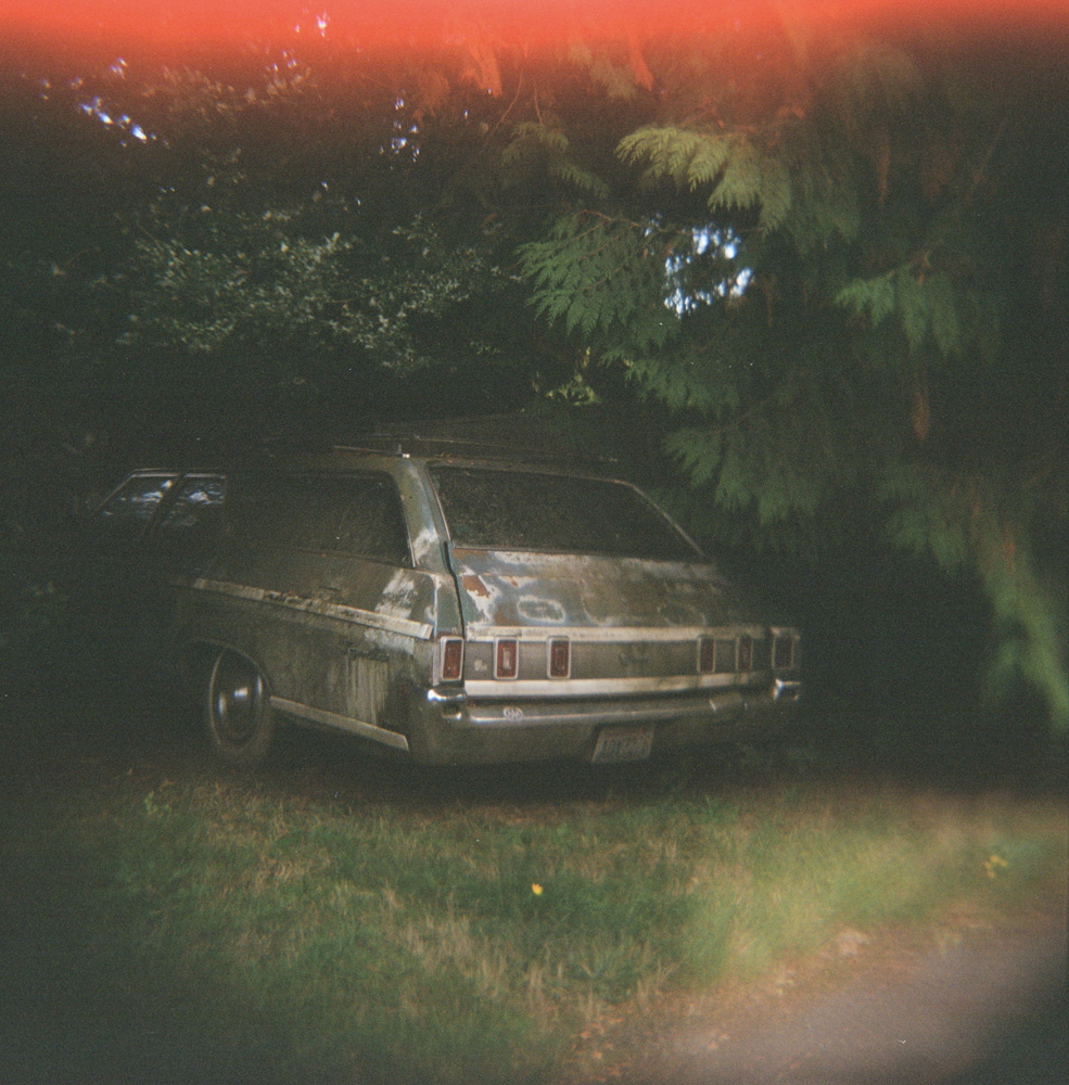 Abandoned car