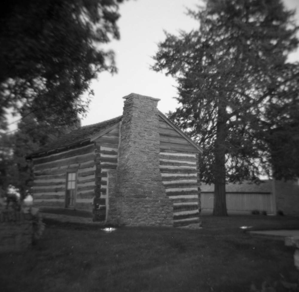 Holga Week 003 Goodrich Cabin at Milton House