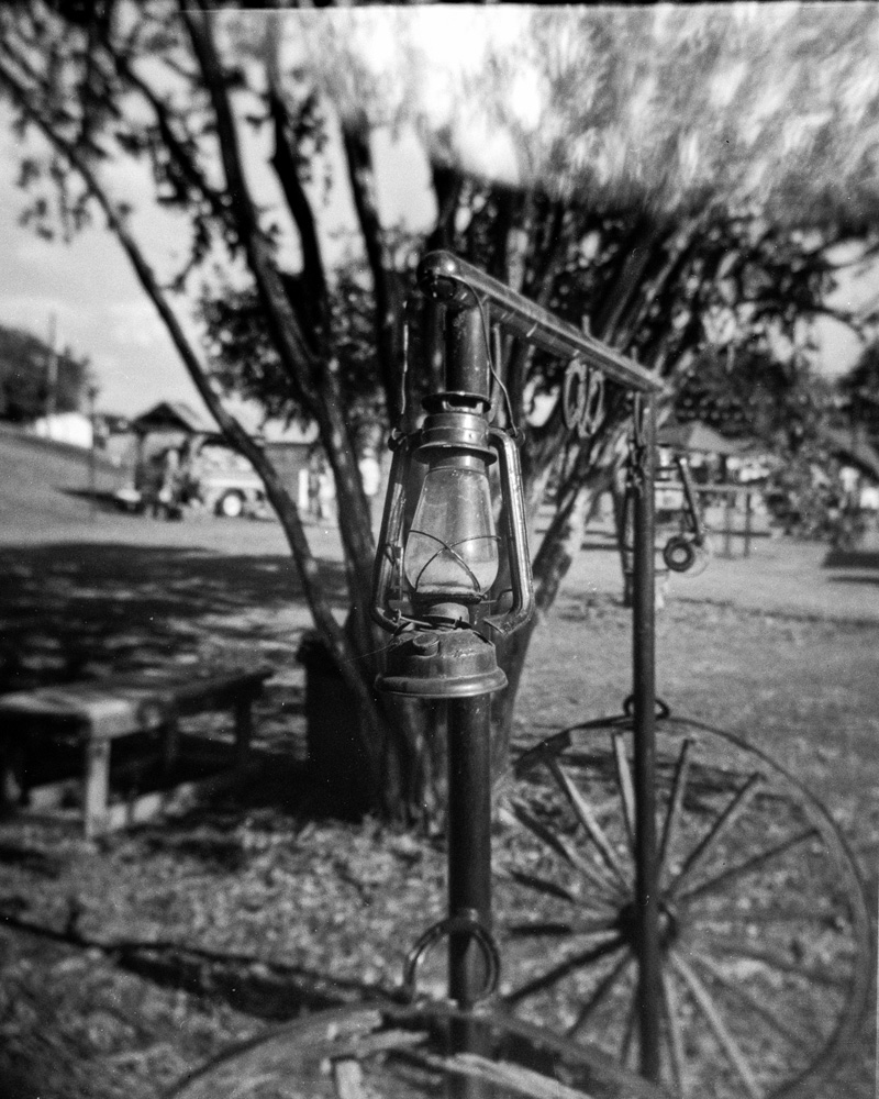 The oil lamp