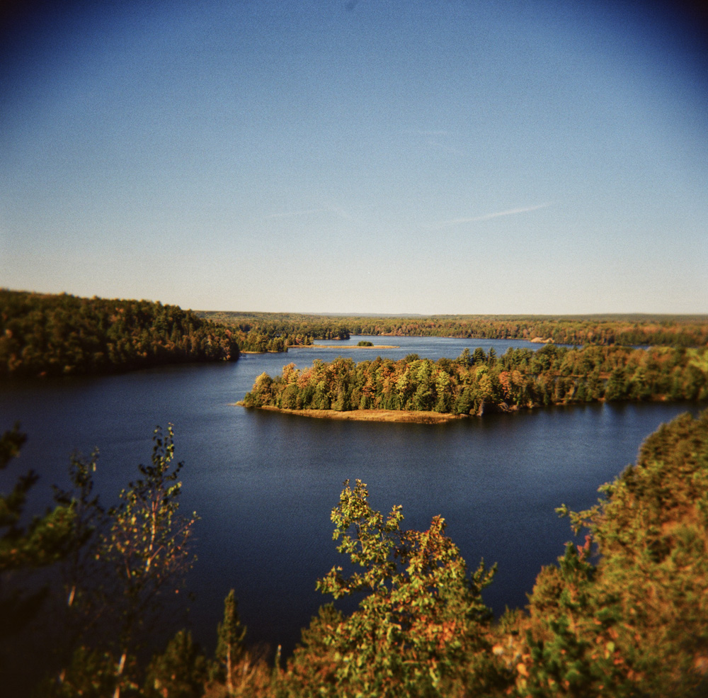 Above the Au Sable River