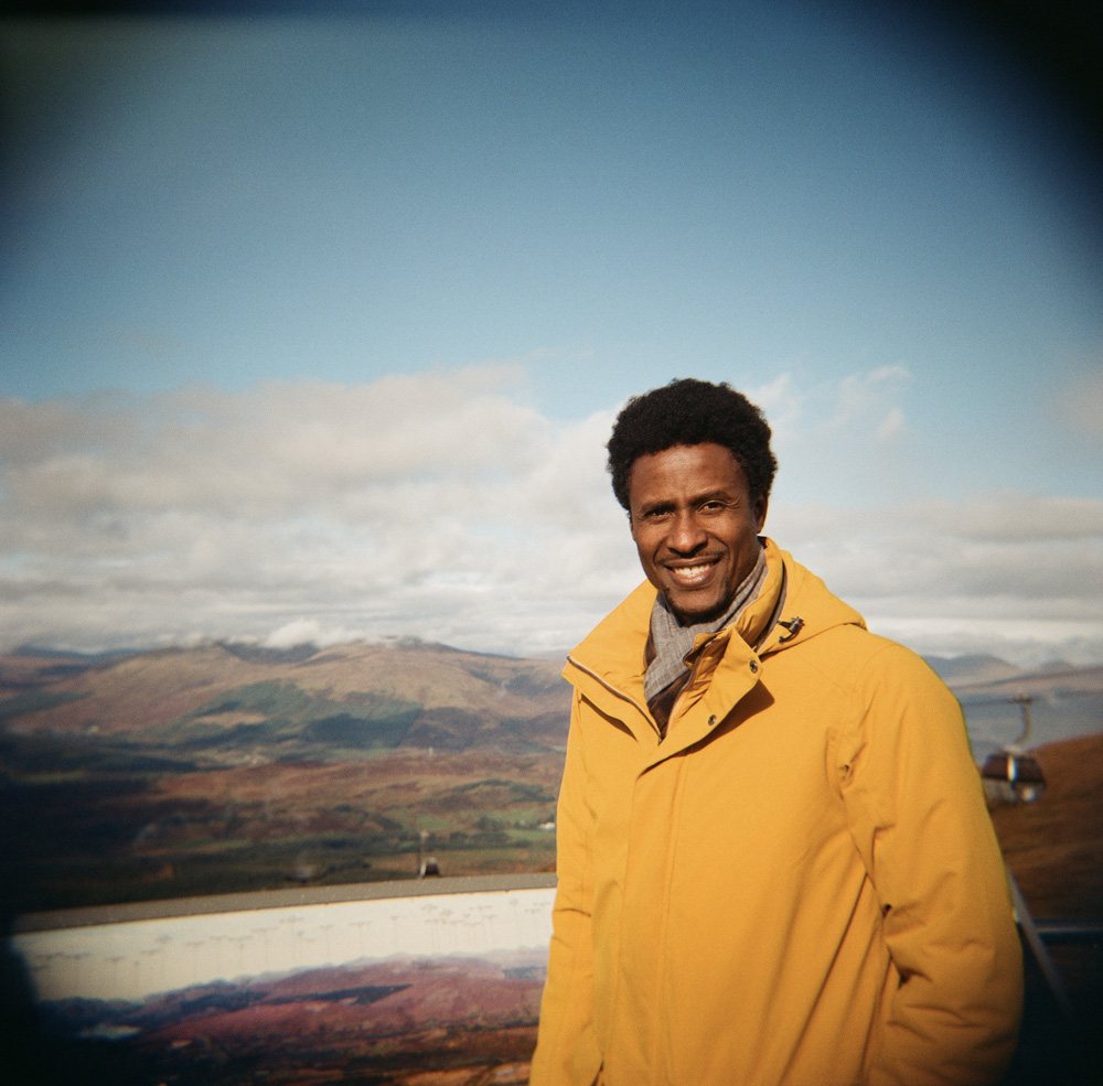 Ibrahim at Nevis Range