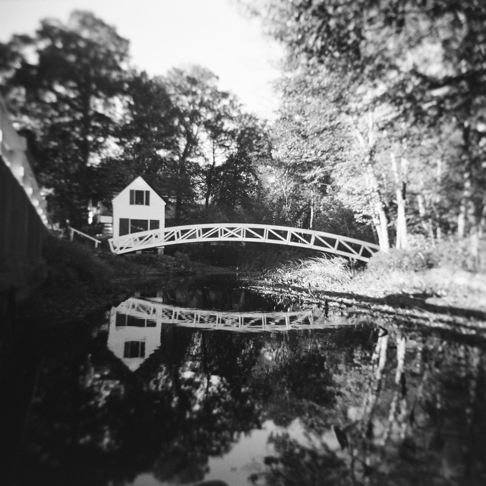 Somesville Bridge Reflection