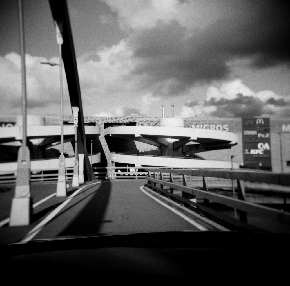 Shouldn't shoot while driving