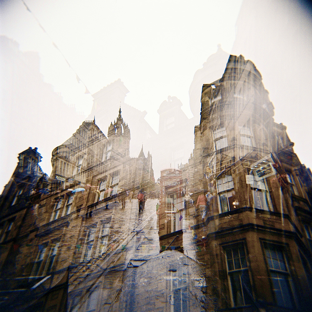 Edinburgh in the Rain