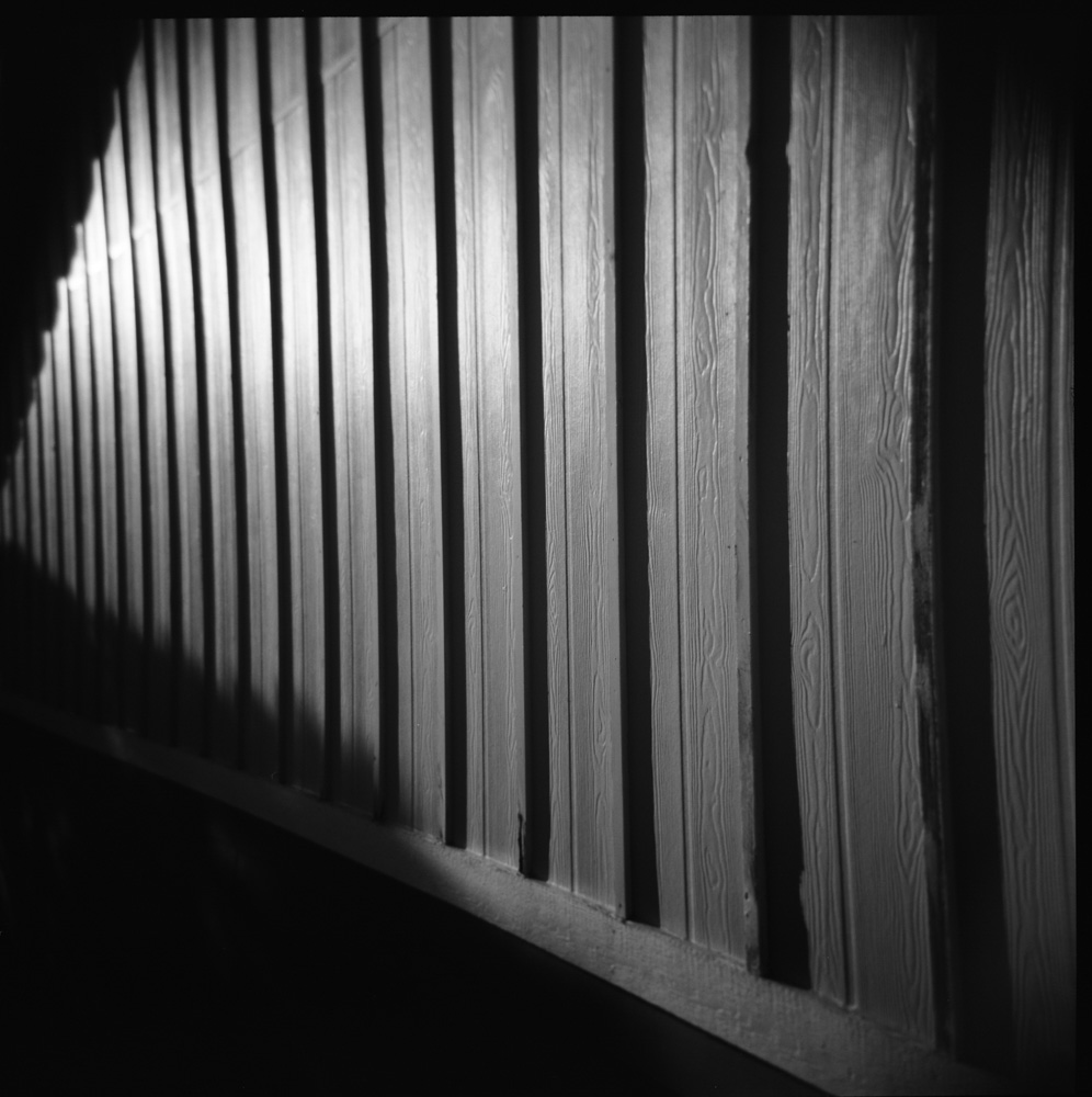 Sun Setting on North Wall