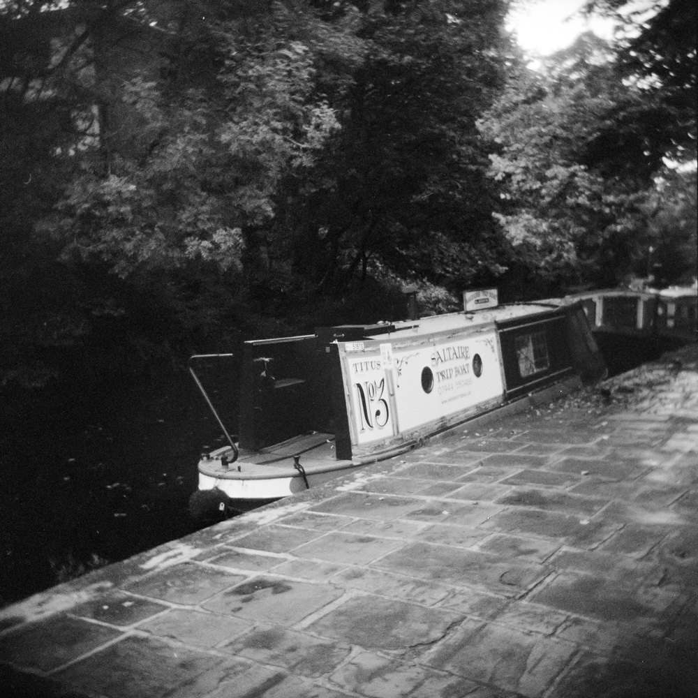Canal barge Saltaire