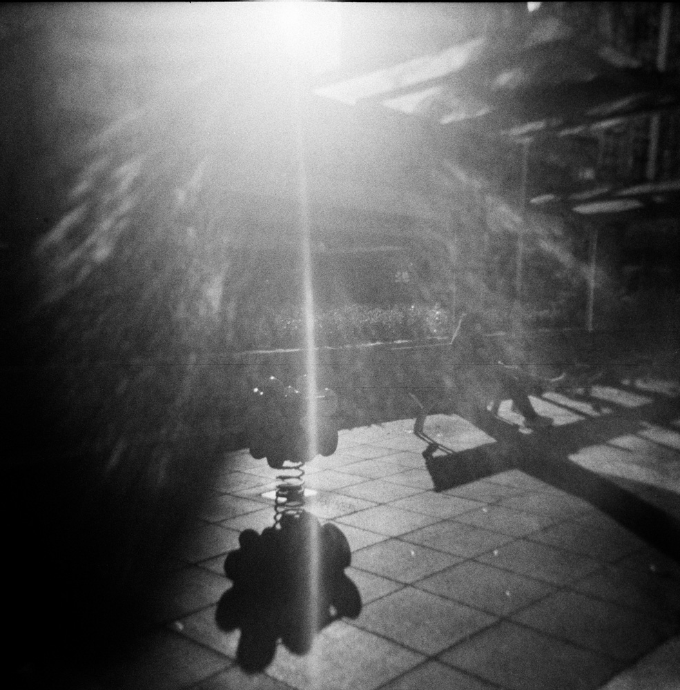 A spot of sunshine on the playground