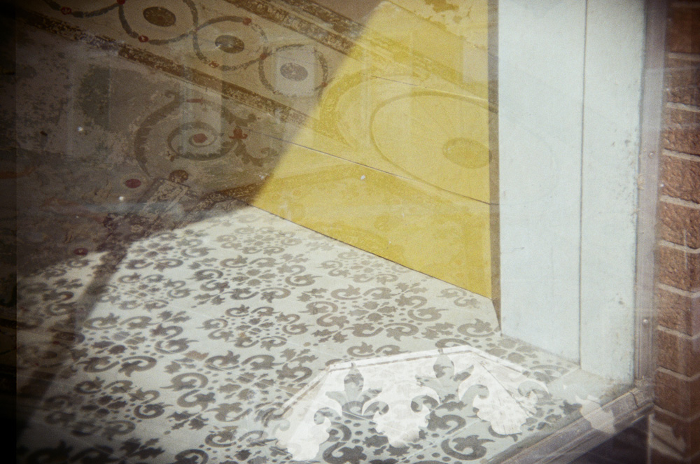 Storefront Window Double Exposure