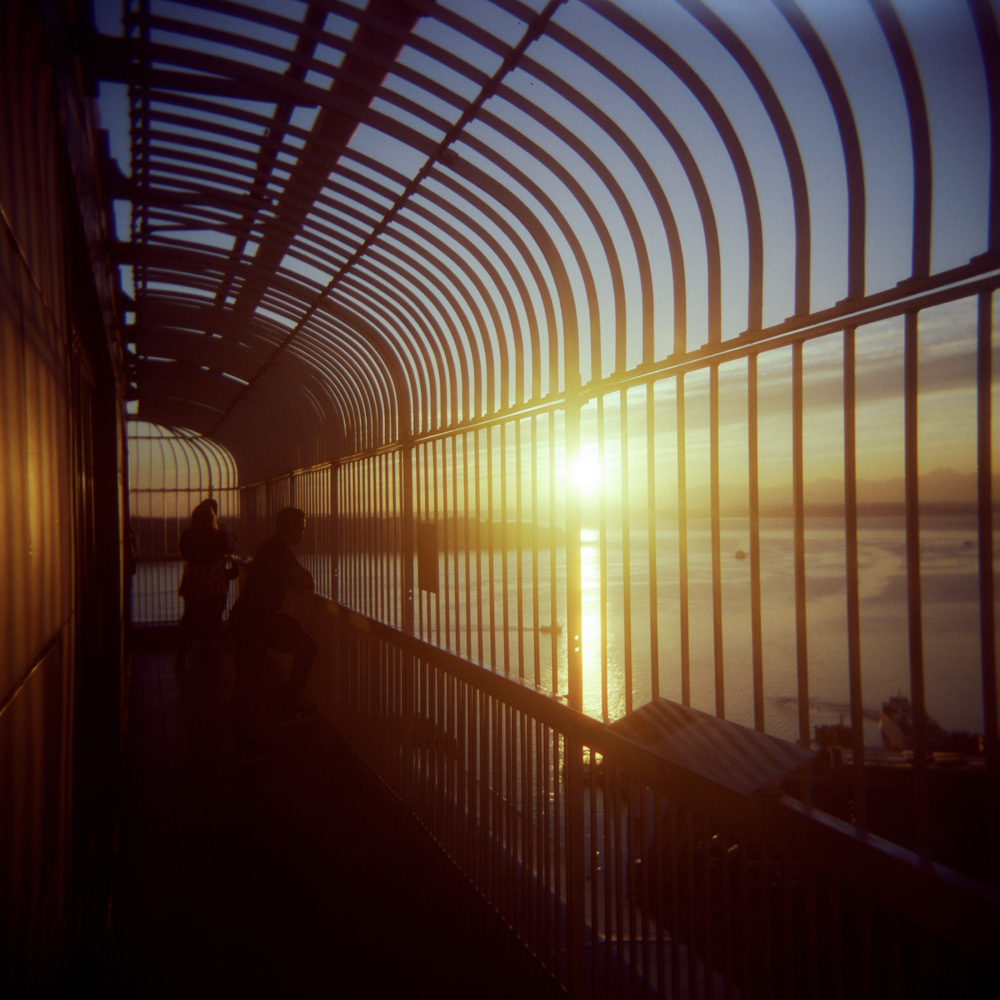 Sunset from Smith Tower