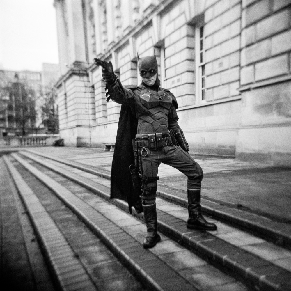 Batman visits Belfast