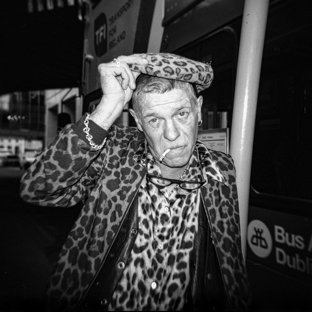 Street Stranger in Leopardskin