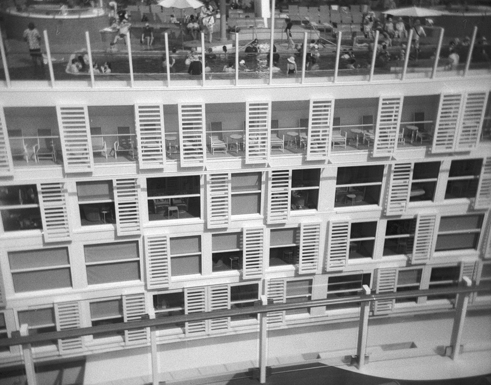 Street Scene on Star of the Seas Cruise Ship